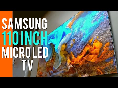 Samsung 110 MicroLED TV