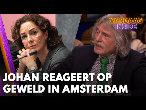 Johan reageert uitgebreid op geweld in Amsterdam: 'Nederland staat wereldwijd voor schut'