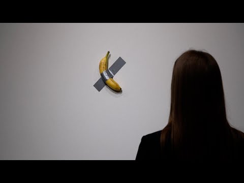 Maurizio Cattelan's duct-taped banana to be auctioned at Sotheby's