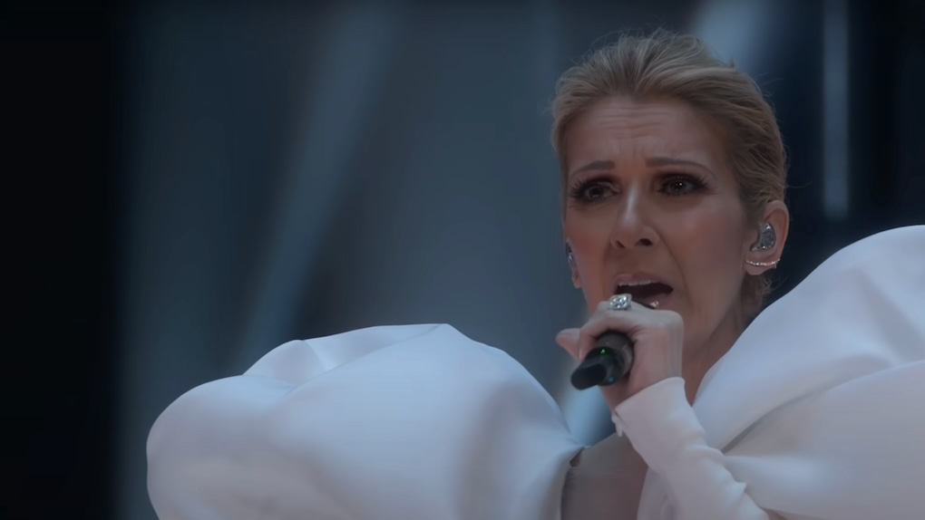 celine dion in diepe rouw